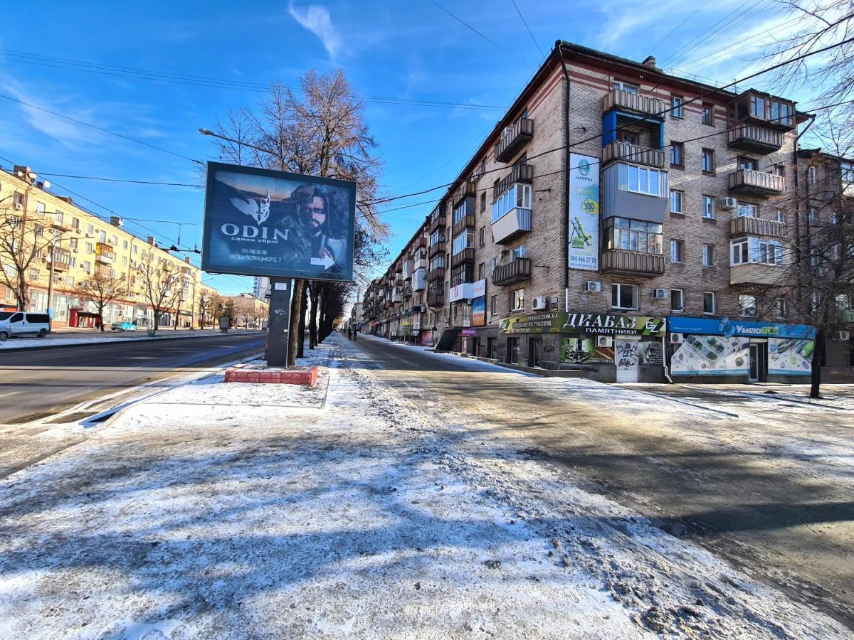 1-Room View Apartment Near Inturist On Sobornyi Avenue 143, By Grandhome Zaporizhia 외부 사진
